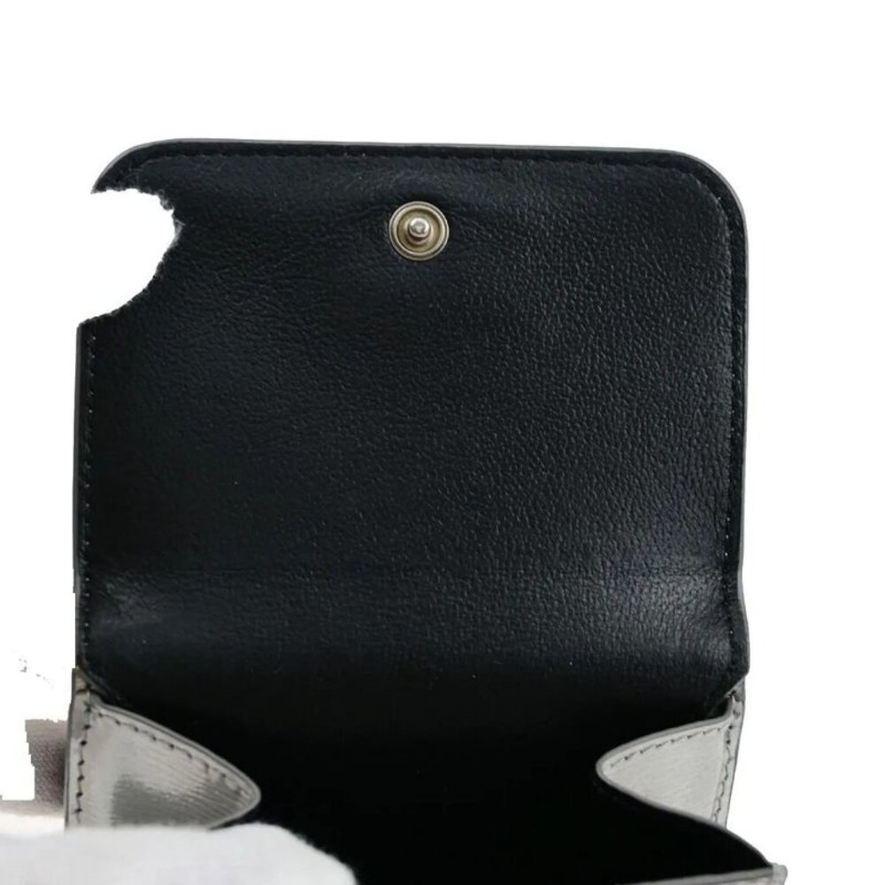 Balenciaga Compact Wallet Trifold Silver - Picture 10 of 15